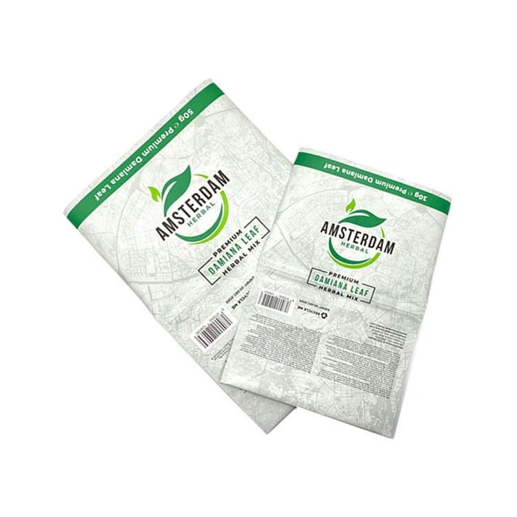 30 גרם 50 גרם פרימיום דמיאנה עלה צמחי מיקס יד שקיק טבק לגלגול